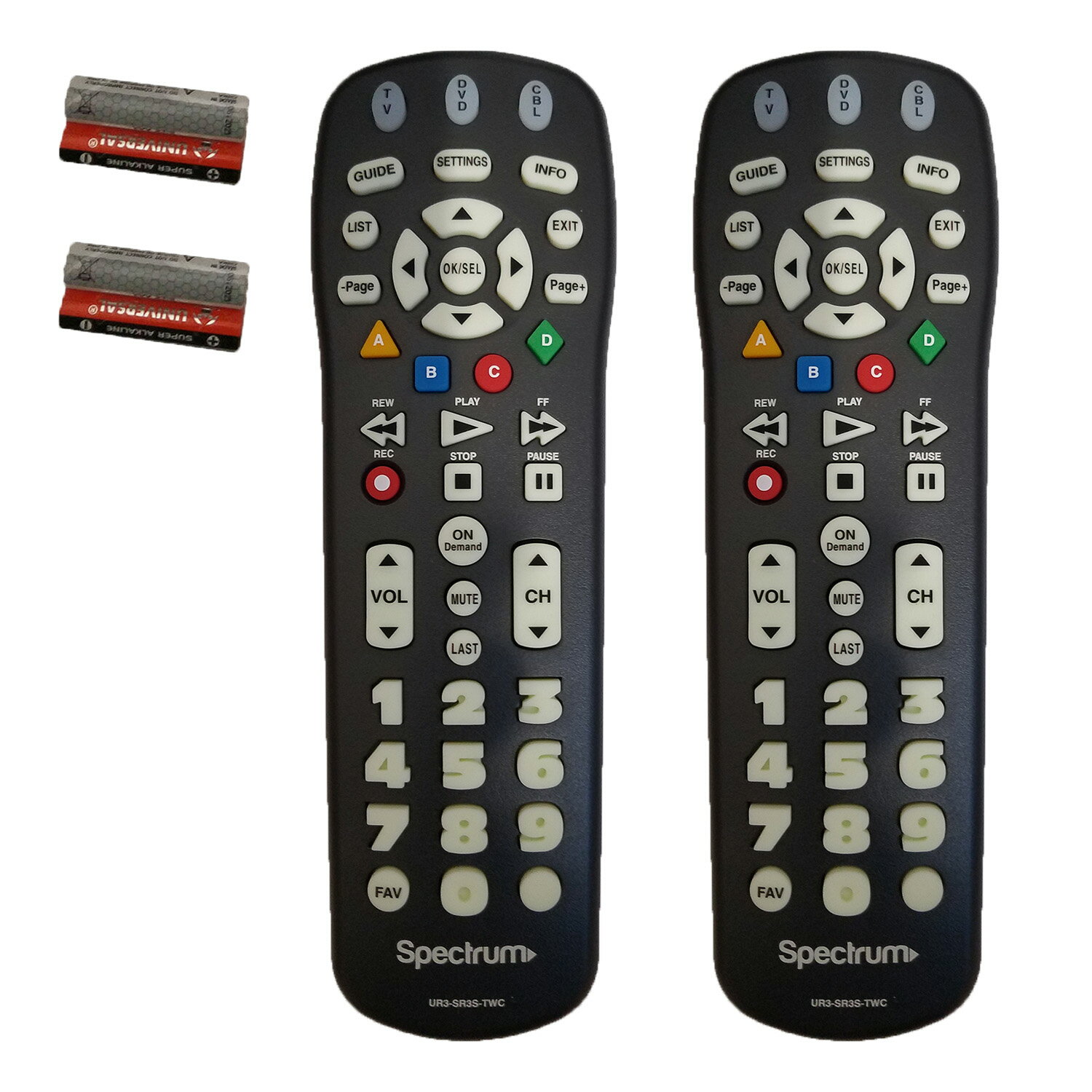 Is there any user manual for spectrum tv remote codes