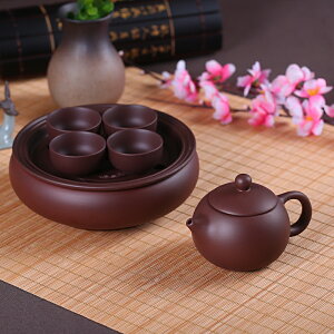紫砂潮汕功夫茶具小號整套茶盤茶壺茶杯泡茶套裝簡約家用陶瓷茶具
