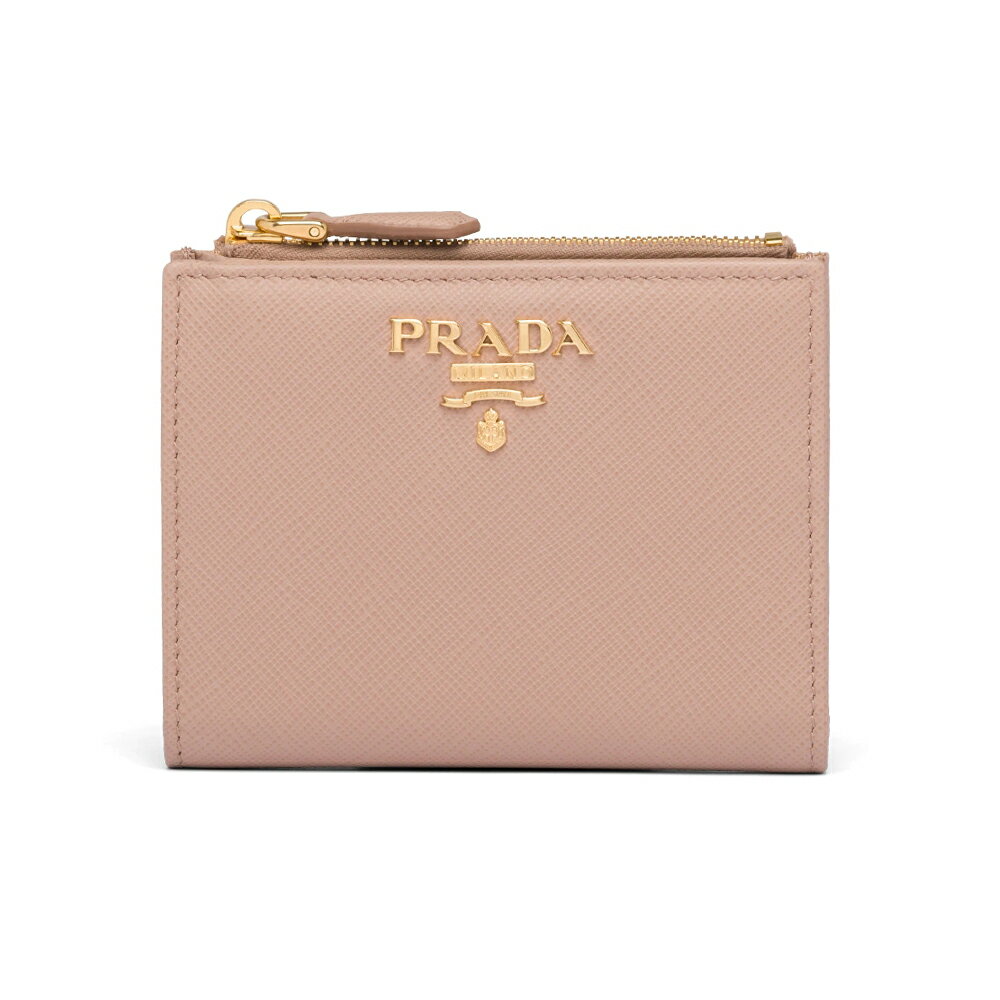 PRADA Saffiano短皮夾