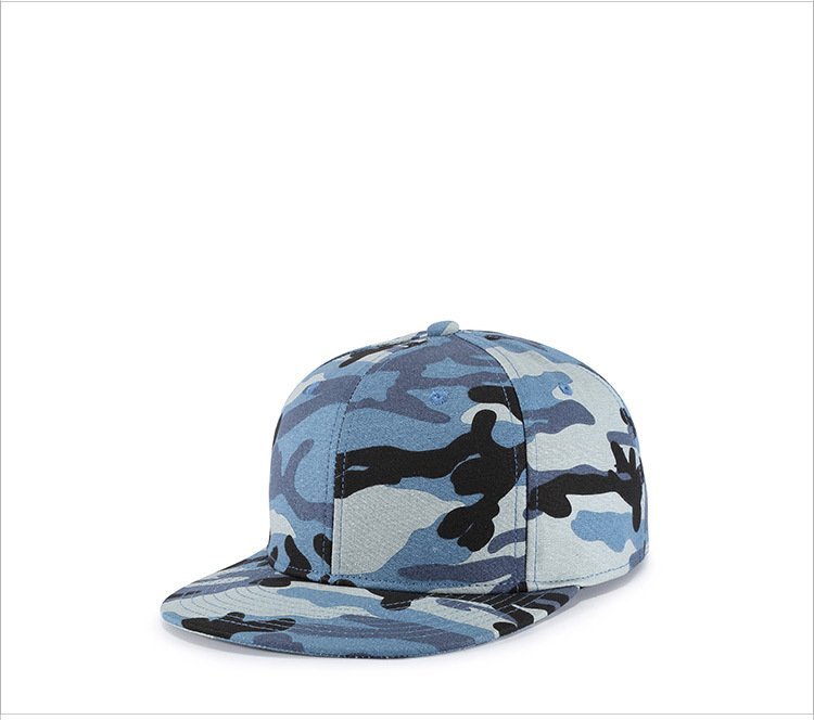 FIND 韓國品牌棒球帽 男女情侶 街頭潮流 淺藍迷彩 歐美風 嘻哈帽 街舞帽 太陽帽