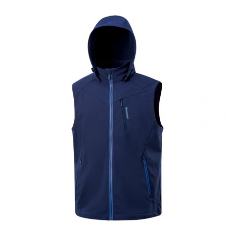 【【蘋果戶外】】山林 M12V01-87 藍紫 男 輕量防風SOFT SHELL 背心 保暖背心 軟殼衣 防風防潑水 秋冬 Mountneer