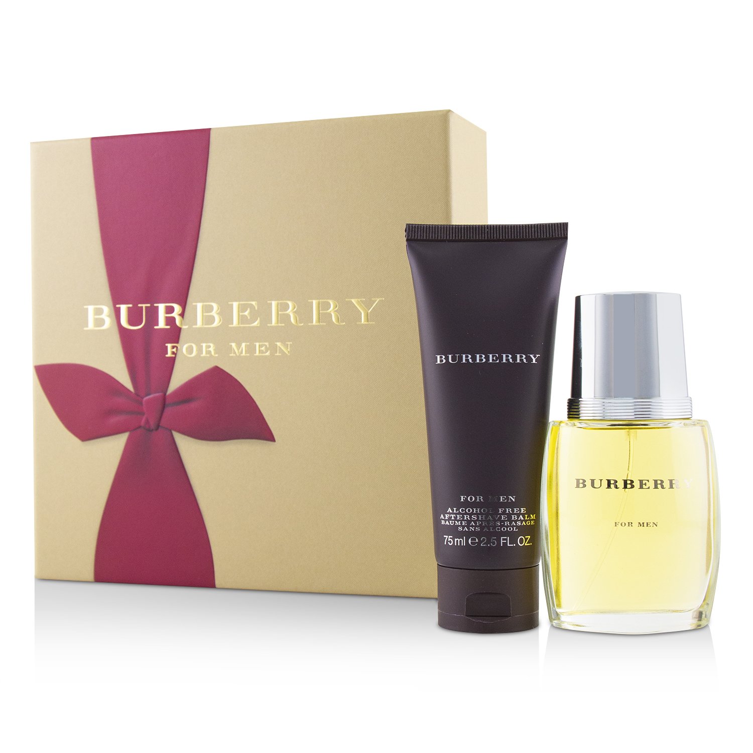 巴寶莉 Burberry - Burberry同名經典男香組合:淡香水50ml+鬚後膏75ml
