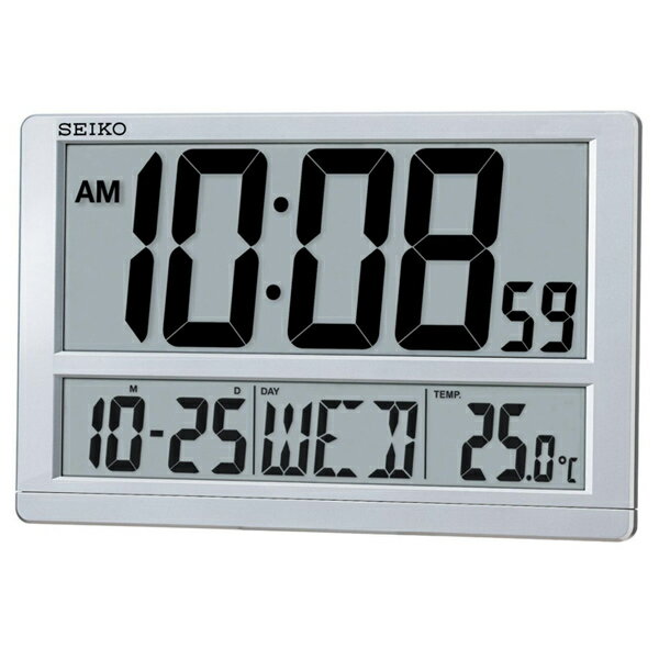 SEIKO時鐘 現代電子顯示兩用座鐘【NG52】