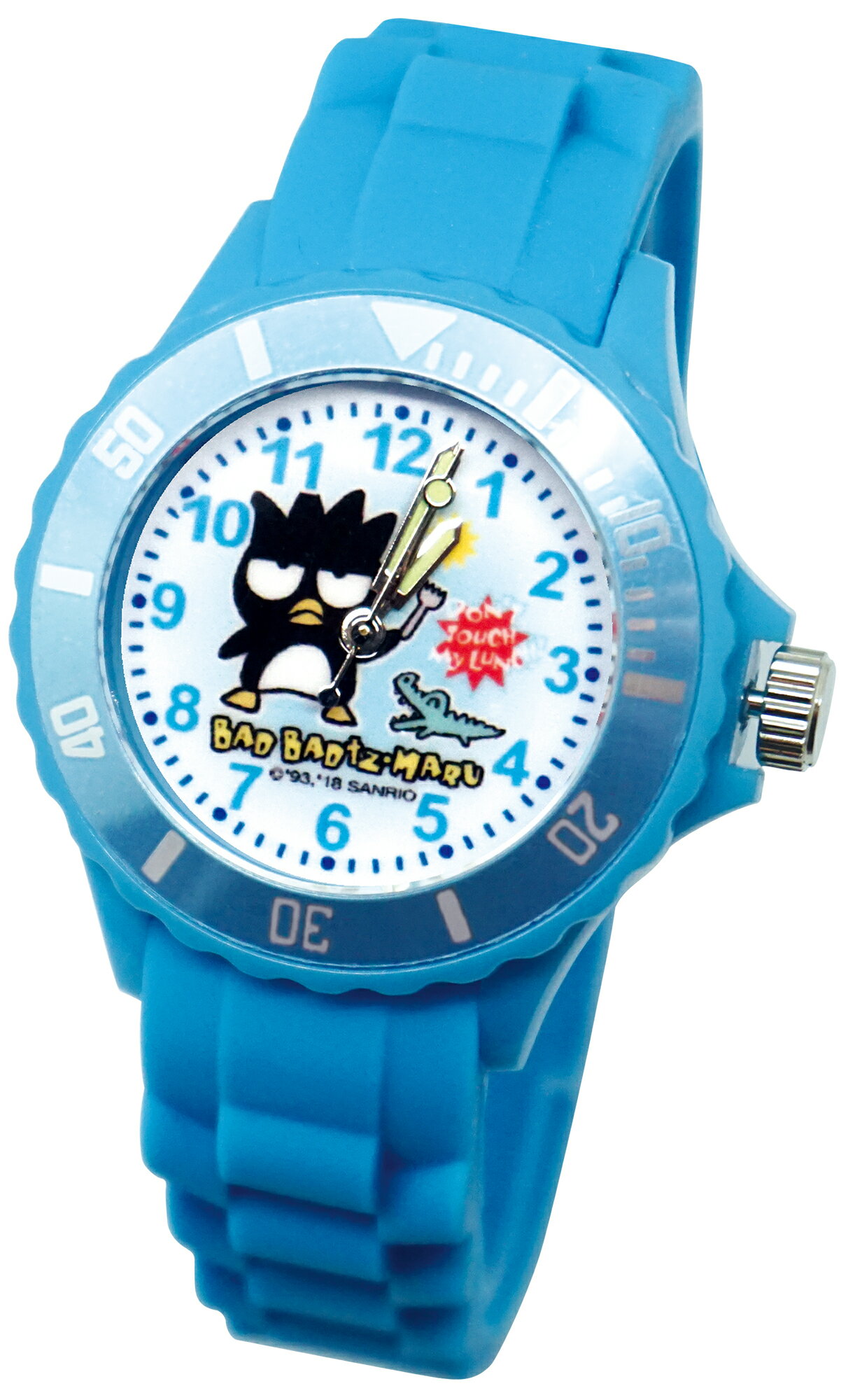 【免運】【兒童運動彩帶卡通錶】【酷企鵝】【台灣製造正版授權】【保固一年】5-12歲 兒童手錶 S7-1035B