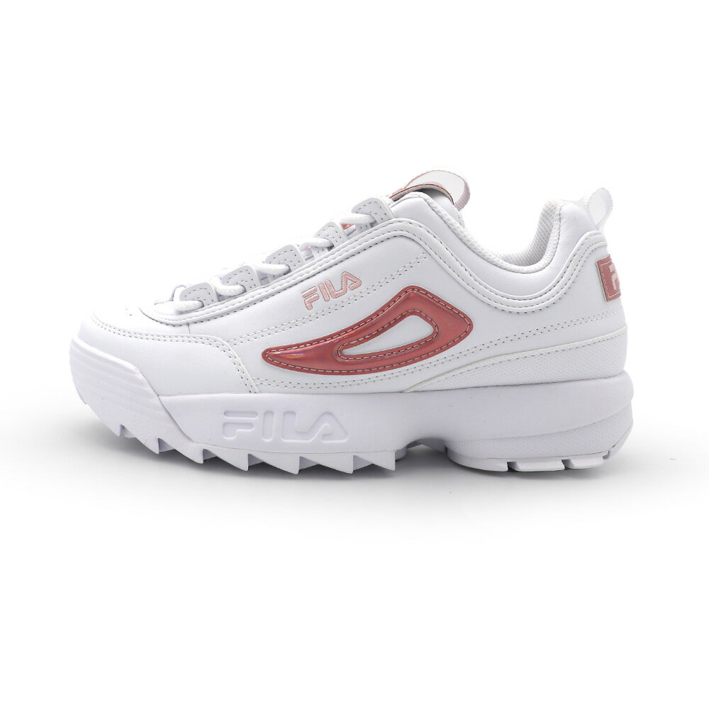 【全館滿額折】FILA DISRUPTOR 2 PREMIUM 白色 厚底 復古 老爹鞋 運動鞋 女款 J2845【新竹皇家5-C609Y-154】