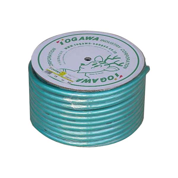 日本代購 日本製 TOGAWA 十川 防藻耐壓水管 15x20mm 50米 50M PVC 農業 園藝 澆花 軟管