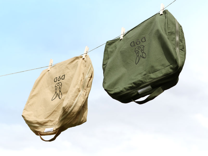 日本 DOD 收納衣物袋 露營收納袋 露營收納 收納袋 衣服收納 露營衣物 車露 露營包 收納包 露營配件 輕巧收納 【小福部屋】 3