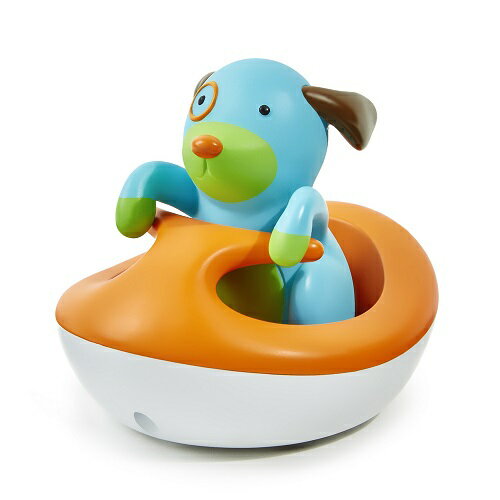 【出清】【紫貝殼】美國 Skip Hop 小狗快艇/洗澡戲水玩具