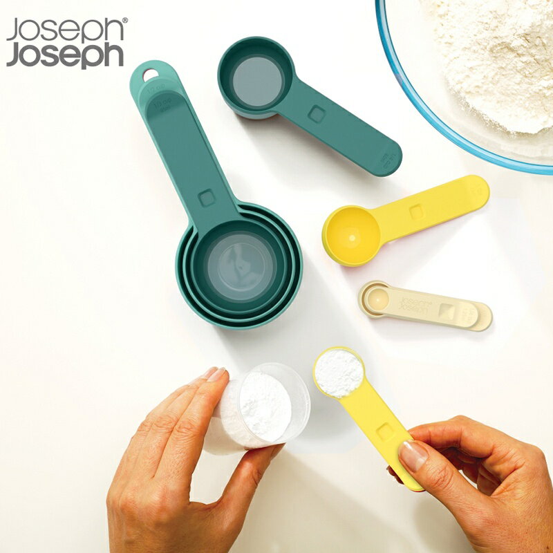 英國Joseph joseph烘焙工具 量勺八件套裝 帶刻度廚房用品