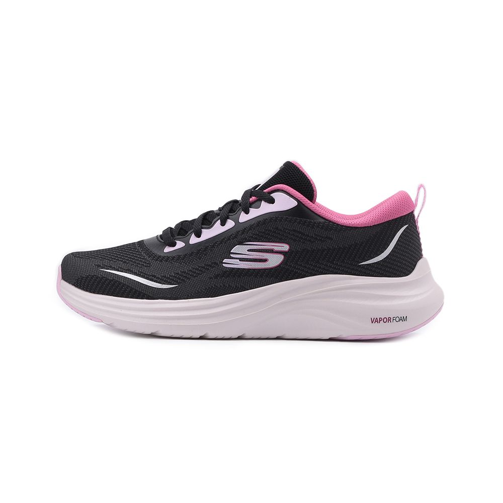 SKECHERS VAPOR FOAM 綁帶運動鞋 黑粉 150028BKMT 女鞋 治裝激推