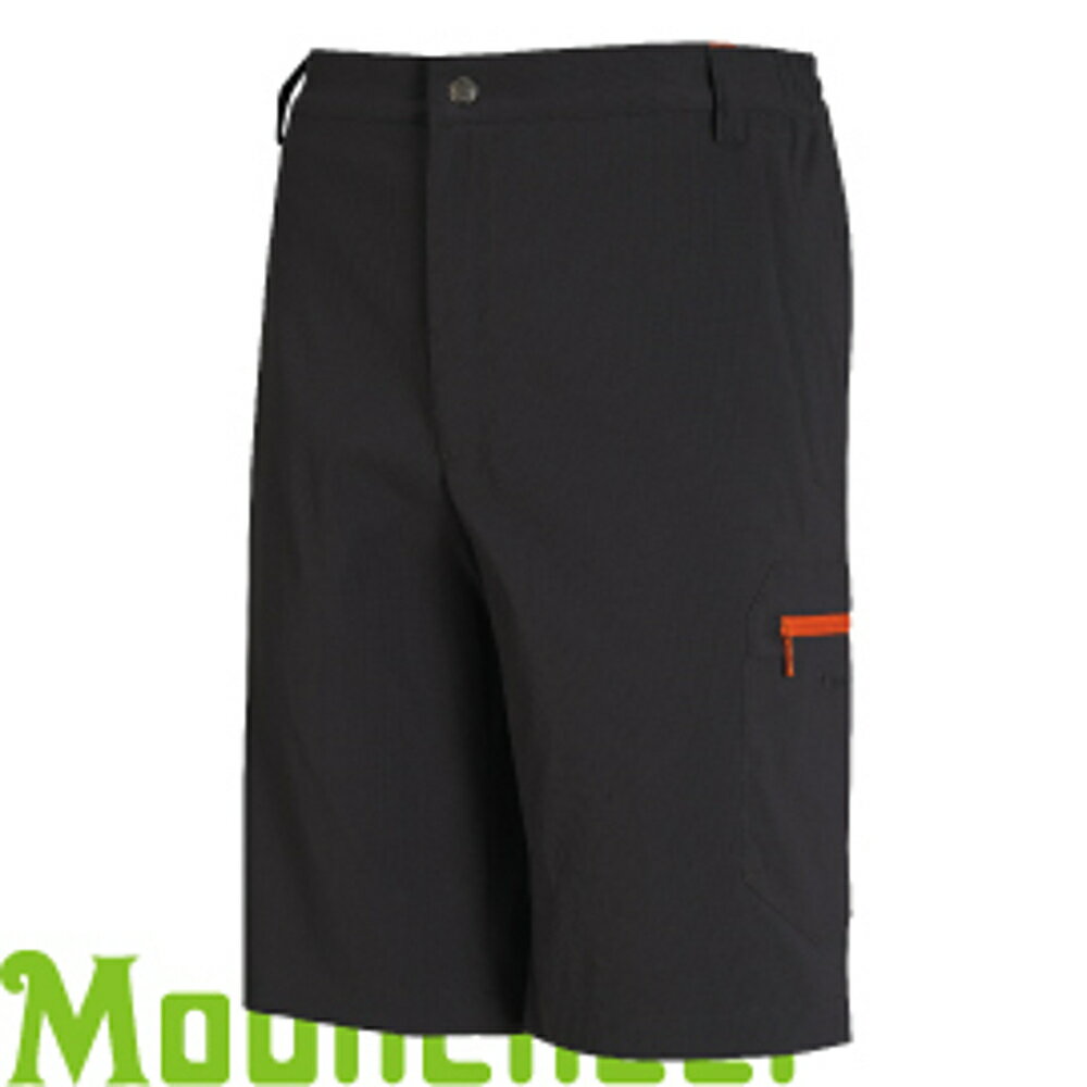 【Mountneer 山林 男款 彈性抗UV休閒短褲 深鐵灰】11S17/休閒褲/運動褲/彈性褲/排汗褲