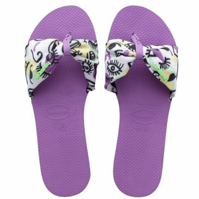 havaianas 哈瓦士 巴西人字拖 女款 You st tpz fita 紫 涼鞋 拖鞋 夾腳拖 海灘鞋＊夏日微風＊