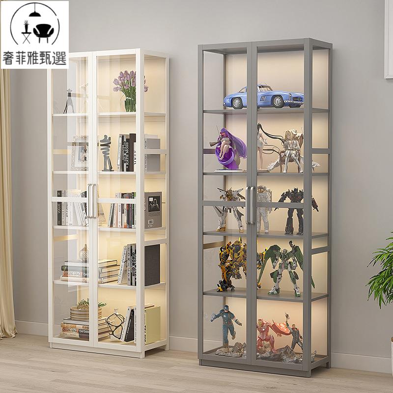 手辦展示櫃亞克力陳列櫃子樂高展示架非玻璃化妝品貨架家用書