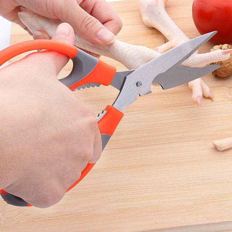 廚房多用家用剪刀強力雞骨食物食品烤肉剪肉剪刀不銹鋼德國多功能