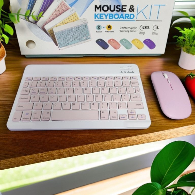 無線鍵盤滑鼠套裝11寸適用於iPad平板可攜式小鍵盤必備用品新款