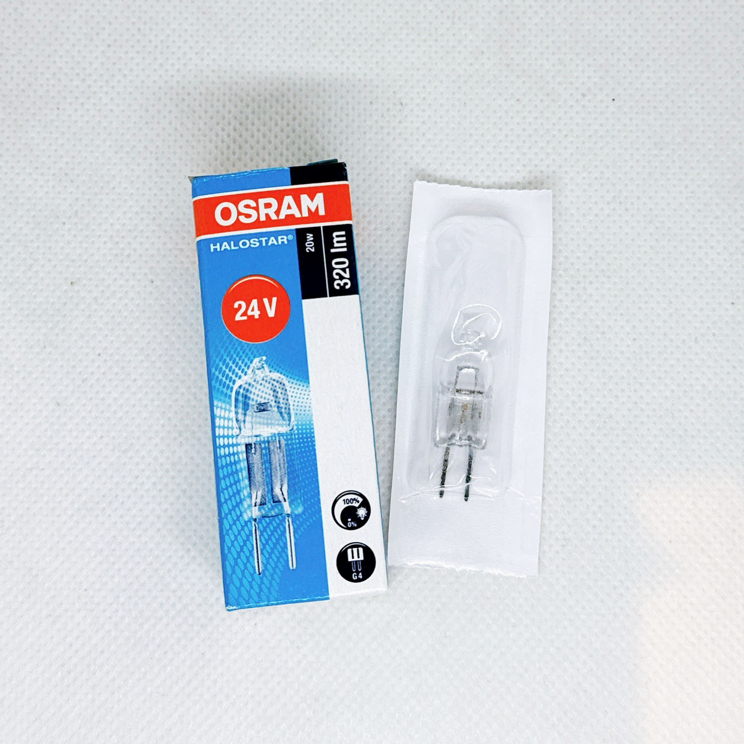 OSRAM 歐司朗 HALOSTAR 64435 24V 20W G4 鹵素燈泡 2