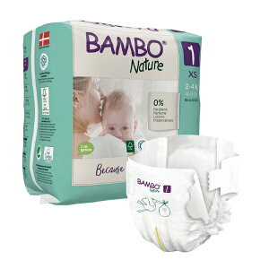BAMBO 伴寶樂 嬰兒紙尿褲-自然風 1號 2-4kg (22片/6包/箱)【杏一】