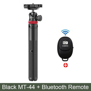 【美國代購】Ulanzi MT-44 延長三腳架適用於智慧型手機相機 Vlog 三腳架附手機支架 1/4 螺絲冷靴麥克風 LED 燈 藍芽搖控器