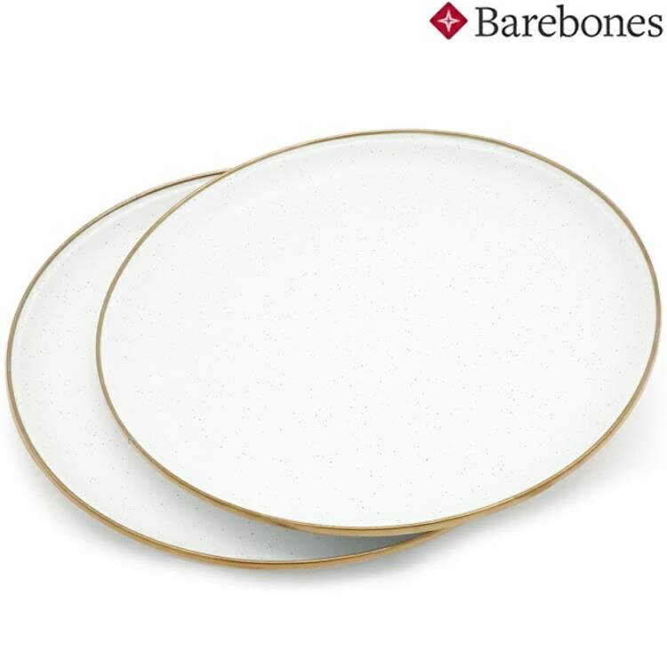 Barebones Enamel Deep Plate Set 琺瑯盤兩入組 CKW-391 蛋殼白