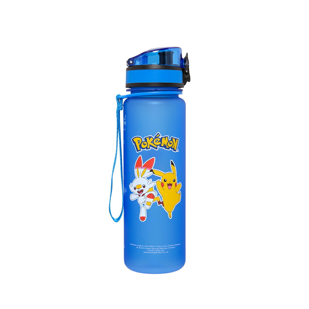 TRITAN 寶可夢 POKEMON 彈蓋水壺 水杯 500ml 藍色 H8271 (IMPKMB02RB)