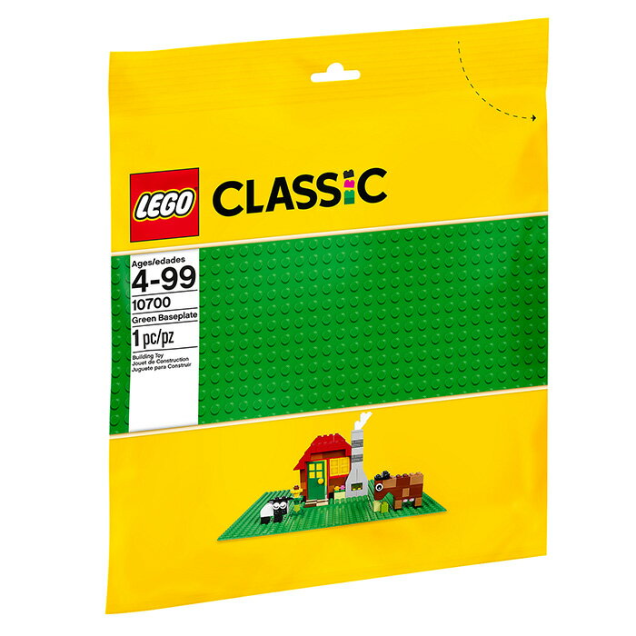 LEGO 樂高 Classic 經典系列 10700 綠色底板 【鯊玩具Toy Shark】