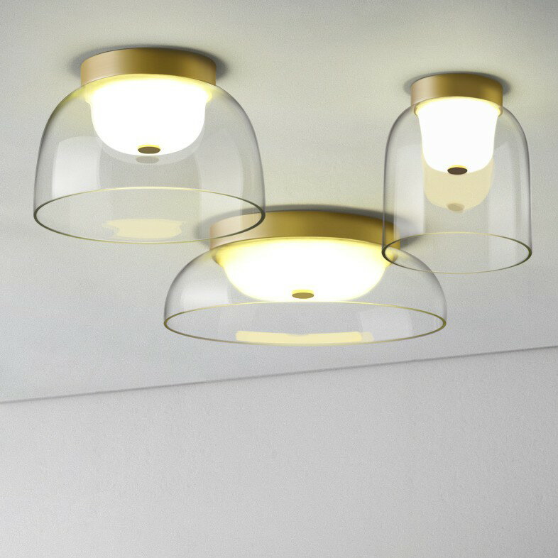 Disc 燈後現代 輕奢客廳燈 北歐 創意個性 臥室房間 餐廳 吸頂燈 LED 110-220V