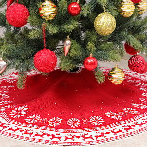 新品圣誕節樹裙針織樹裙圍裙圣誕樹裙 針織雪花鹿圣誕禮品
