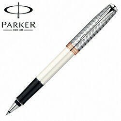 【派克 PARKER】商籟系列 羽絨白夾 鋼珠筆 P0947330 /支