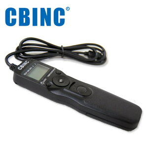 CBINC 液晶定時快門線 單張拍攝、連拍、B門、自拍 延時拍攝、曝光時間、間隔時間、拍攝張數 重複任務間隔時間