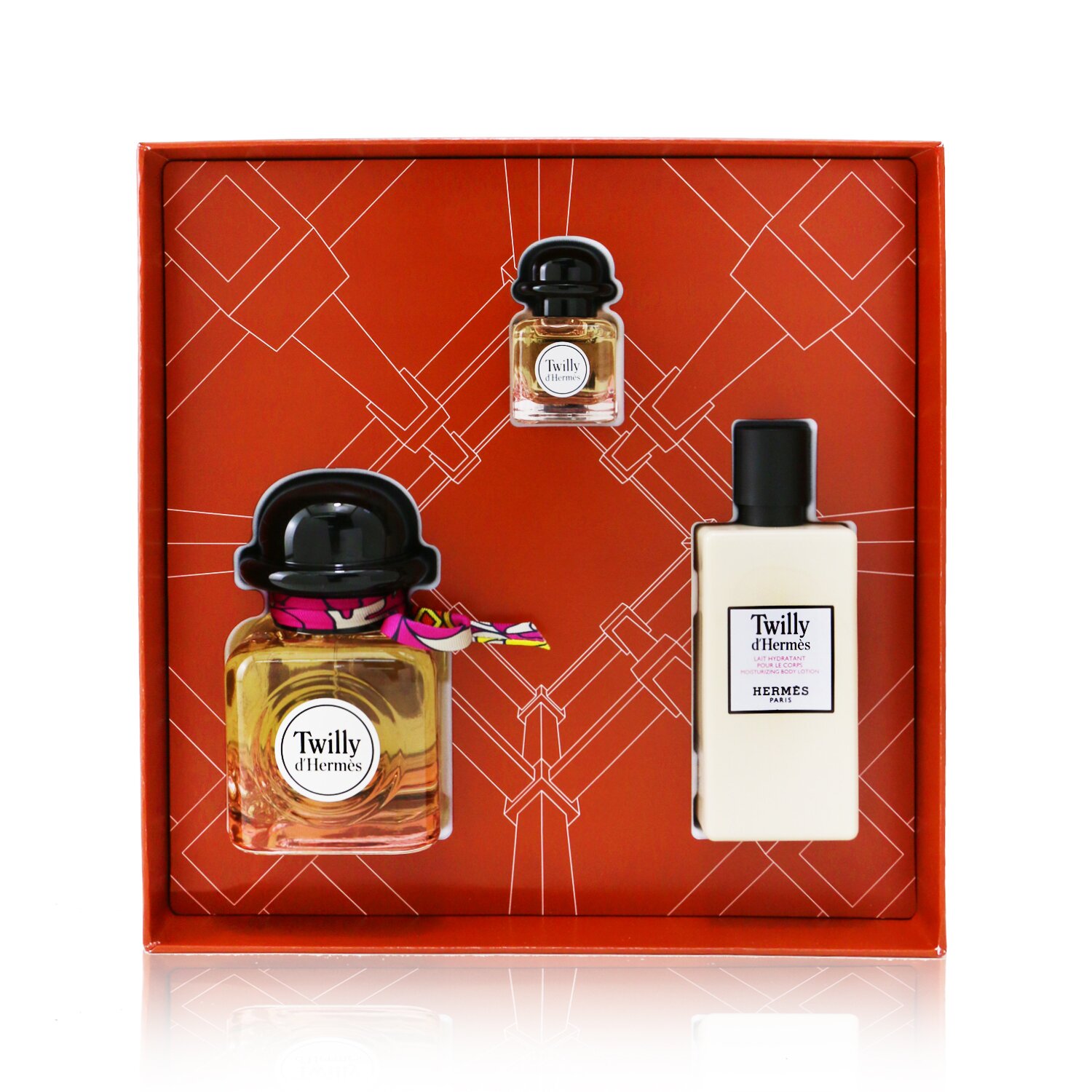 愛馬仕 Hermes - Twilly D'Hermes套裝：淡香水噴霧85ml +淡香水7.5ml +潤膚露80ml