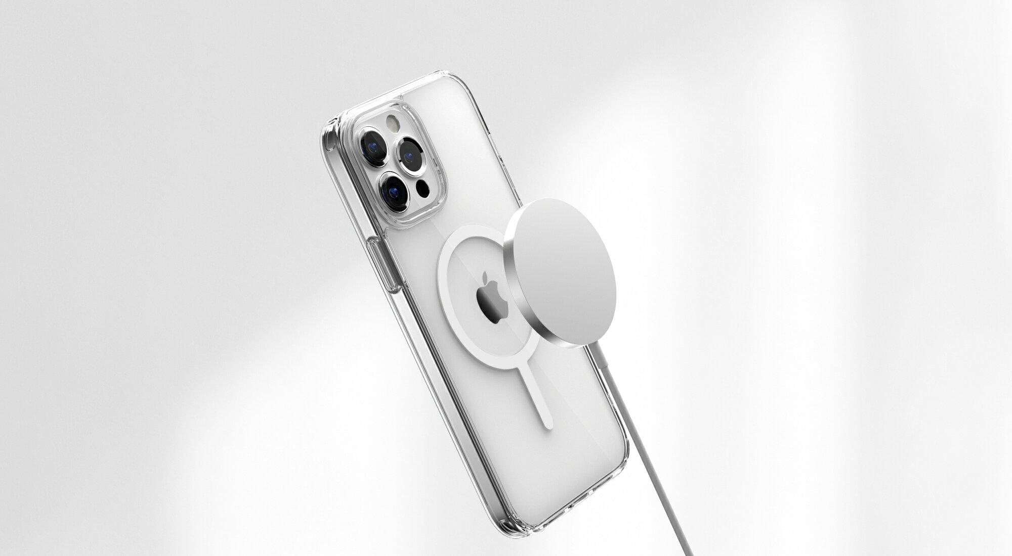 Switcheasy MagCrush 磁吸 軍規防摔 透明殼 Magsafe iPhone 13 pro max 3