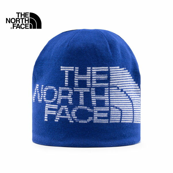美國[The North Face] REVERSIBLE HIGHLINE BEANIE / LOGO雙面戴保暖毛帽《長毛象休閒旅遊名店》