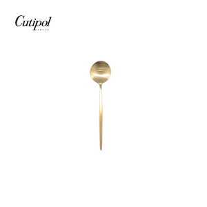 葡萄牙 Cutipol MOON系列12CM咖啡匙 (香檳金)