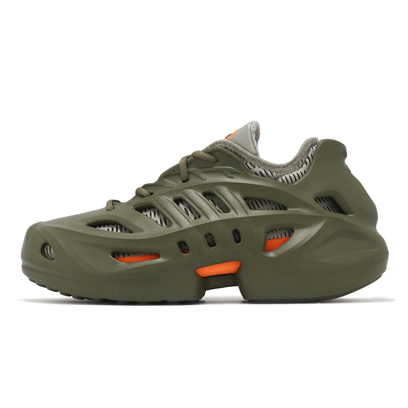 adidas 愛迪達 休閒鞋 adiFom Climacool 男鞋 綠 灰 可拆式 襪套式 透氣 洞洞鞋 愛迪達