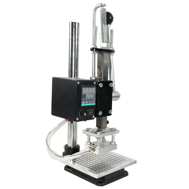 萬晟烙印機手動燙金機皮革110V220V熱壓機木頭燙印機壓印機模切機打斬機 小山好物嚴選 5