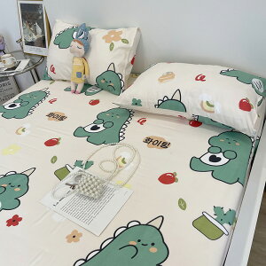 兒童床罩床笠單件宿舍上下鋪單人床1.2米造罩套1.5床單床墊罩全包