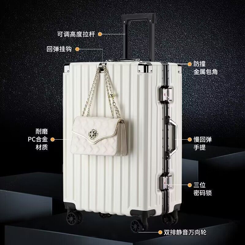 【免運/可開票】臺灣公司 行李箱 登機行李箱 拉桿箱 上翻蓋箱拉桿箱 攝影箱 旅行箱 行李箱結實耐用萬向輪鋁框登機旅行箱男女學生大容量行李新款