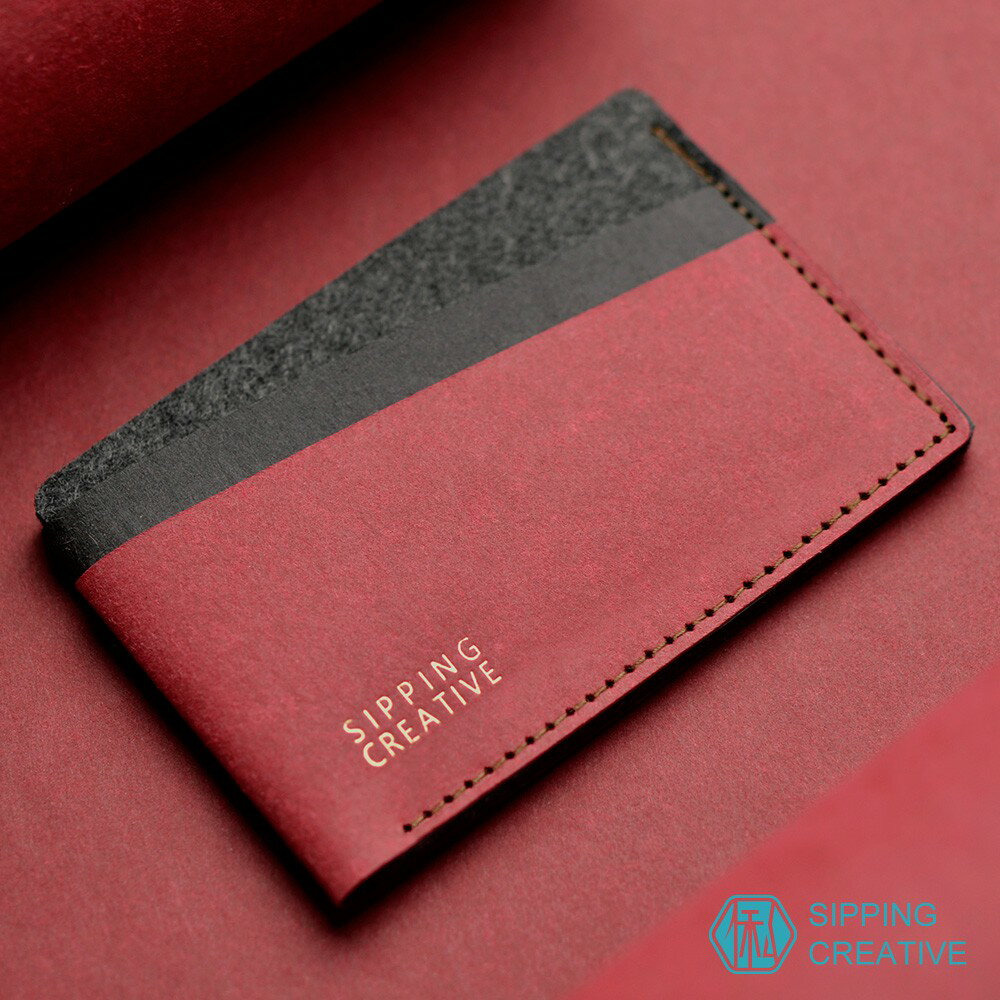 俬品創意 - 設計款紙革信用卡夾 T