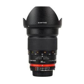Samyang 鏡頭專賣店:Samyang 35mm F1.4 UMC lens Canon義文公司貨 (保固二個月)
