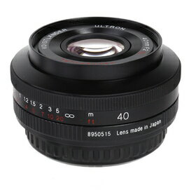 福倫達專賣店: ULTRON 40mm F2 SLII ASPH(EF) (公司貨)