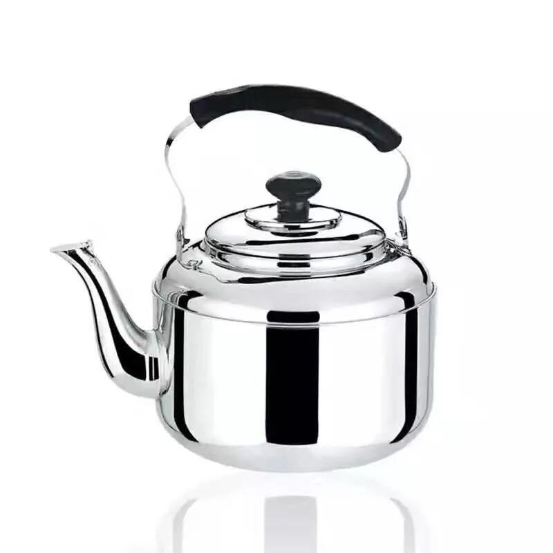 商用串串香火鍋店專用加湯壺4L5L6L不鏽鋼大容量鳴音燒水壺電磁爐【MJ20449】