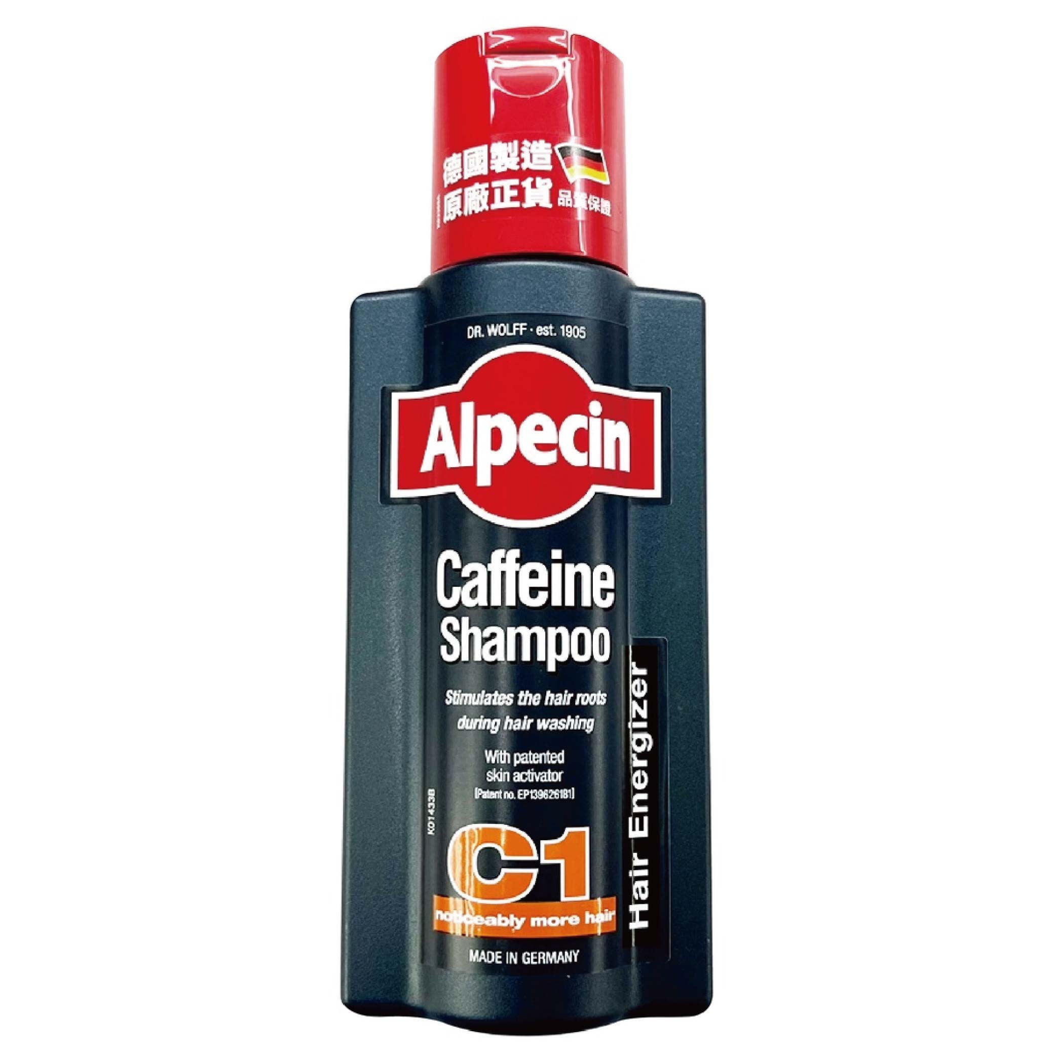 德國Alpecin咖啡因洗髮露 250ML/瓶 1