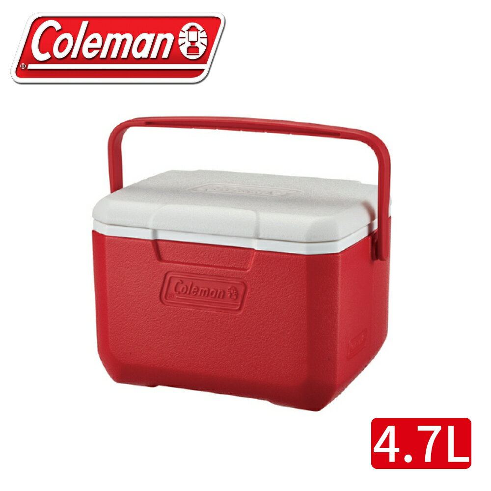 【Coleman 美國 TAKE 6 高效能行動冰箱《美利紅》】CM-33010/行動冰箱/冰桶/保冰箱