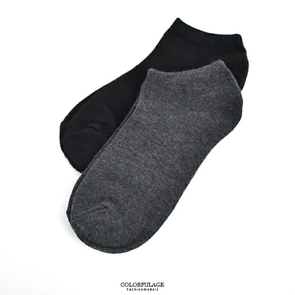 男襪 素面素色短襪【NRSM37】