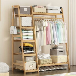歐式衣櫃經濟型組裝簡易拼裝臥室衣櫥家用現代簡約出租房用木質吊衣架