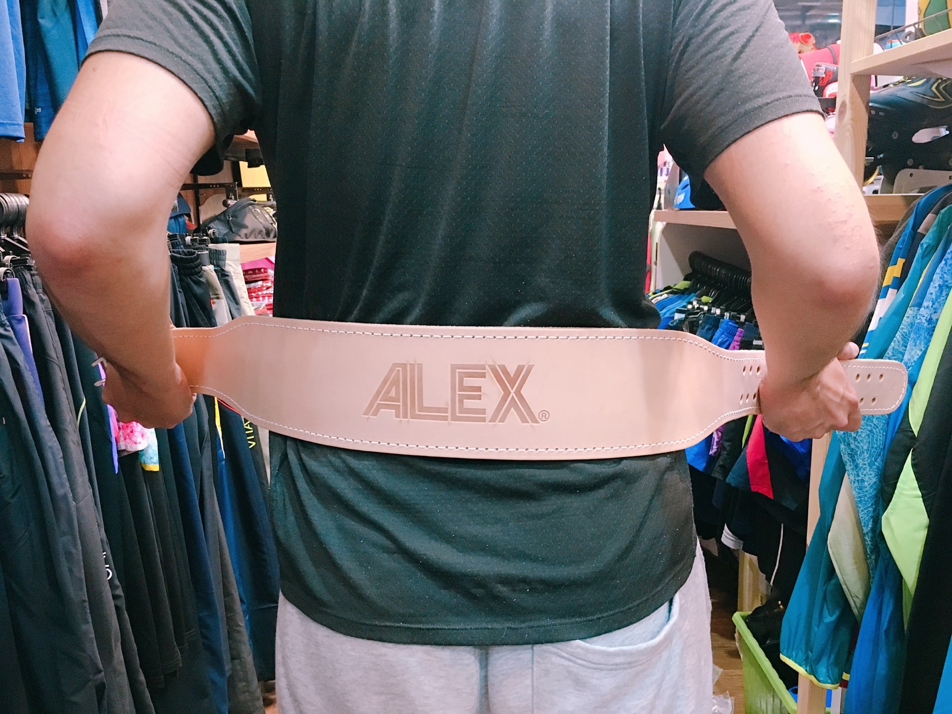 H Y Sport 德國第一品牌 Alex A 10 牛皮腰帶健身腰帶舉重健身運動