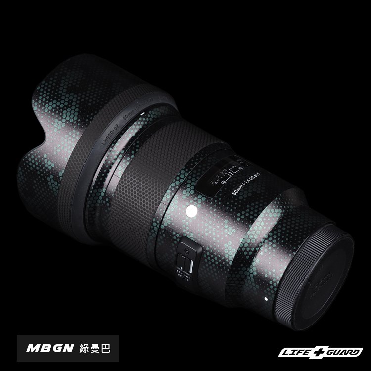 LIFE+GUARD 相機 鏡頭 包膜 SIGMA 50mm F1.4 DG HSM ART (Sony E-mount) (獨家款式)