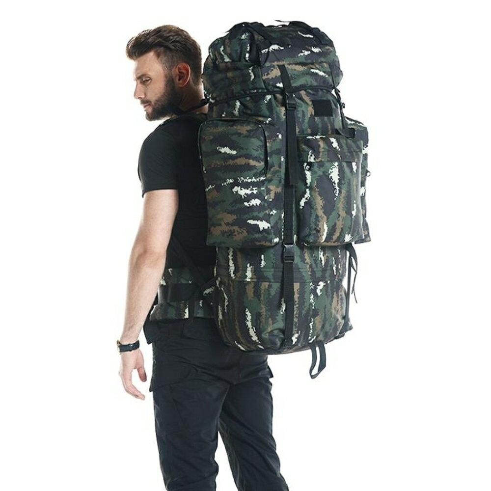 戶外登山包男女大容量雙肩背包07背囊行李包旅行包徒步背包戰術包DF 都市時尚