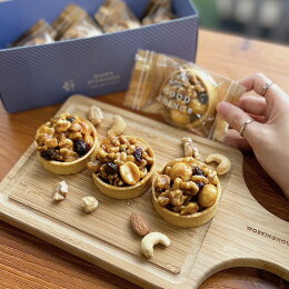 焦糖堅果塔(6入/禮盒)