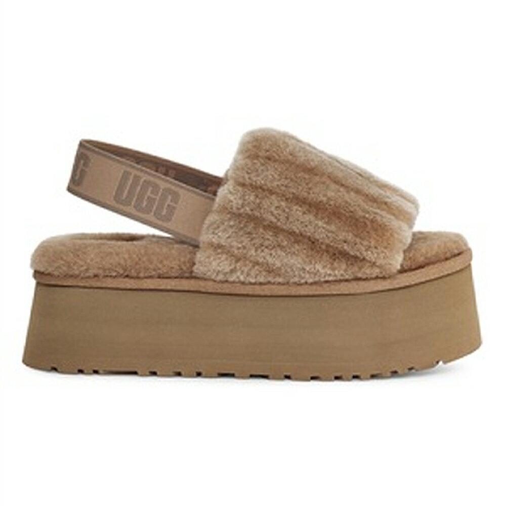 【全館滿額折】 UGG 栗子棕 秋冬 厚底 羊毛 涼鞋 女款 J1771【新竹皇家UG1132010CHE】